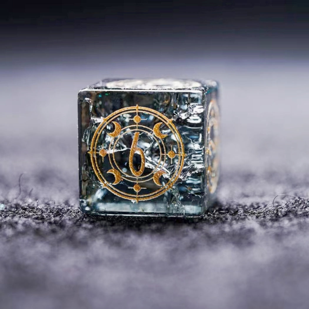 Gemstone DnD dice set, Luxury with attractive designs