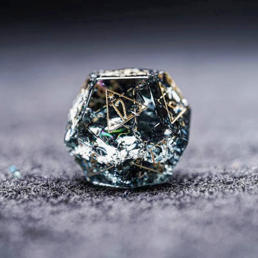 Gemstone DnD dice set, Luxury with attractive designs