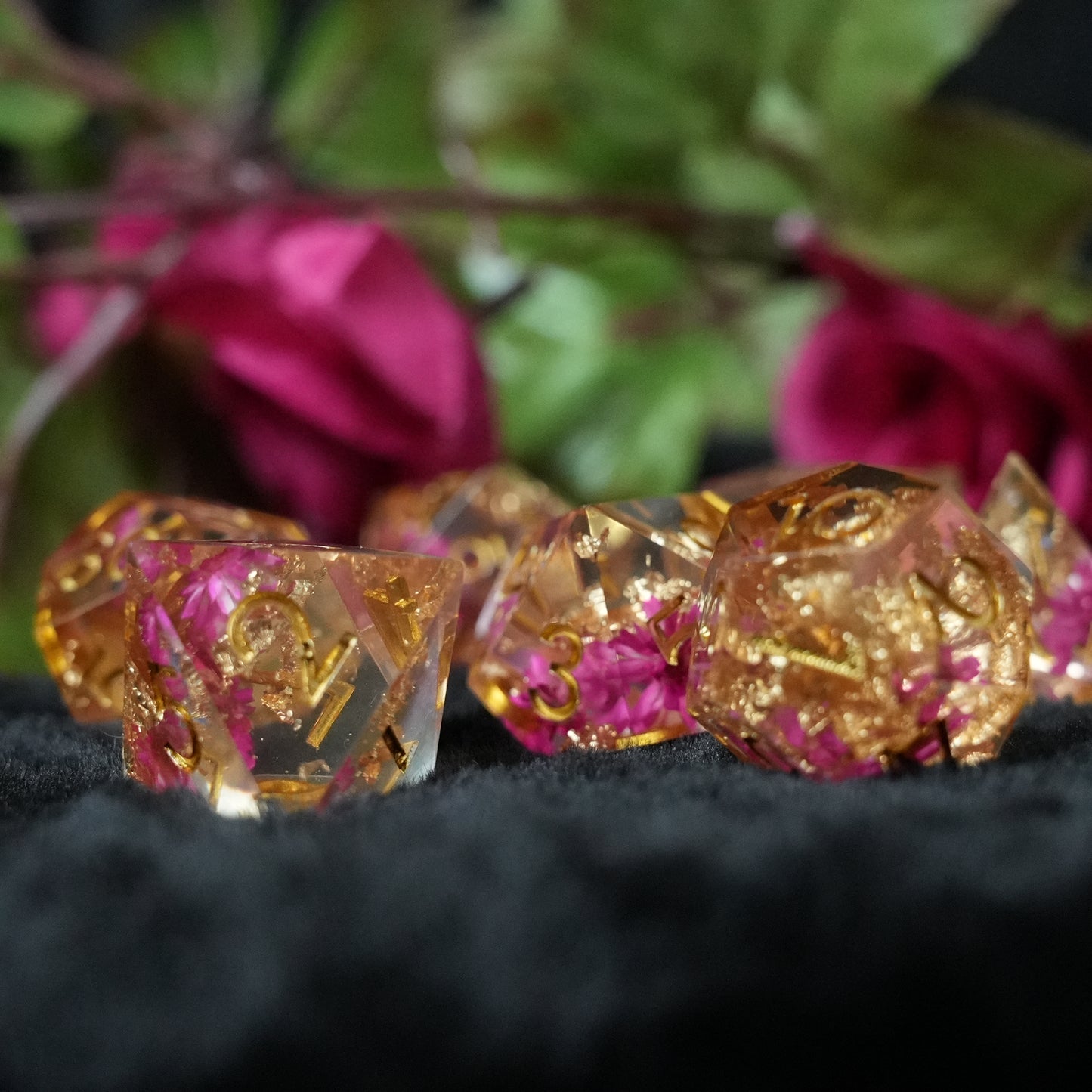 Flower Dnd Dice set