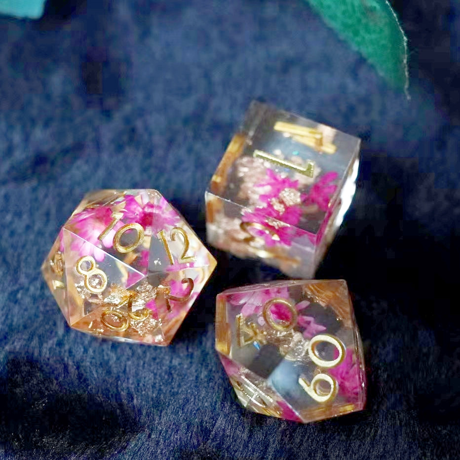 Flower Dnd Dice set
