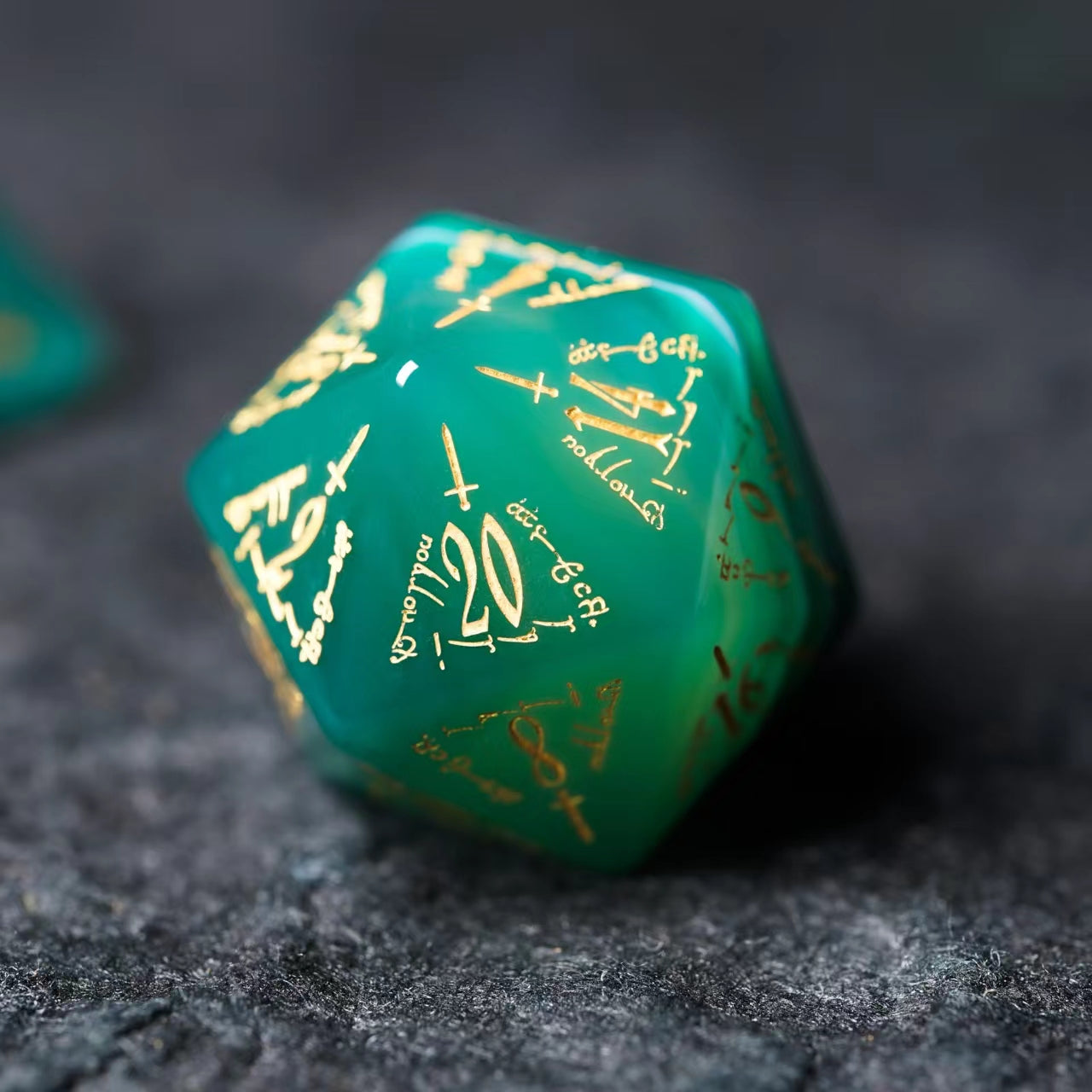 Jade stone l DnD dice set, Luxury with attractive designs (Copy)