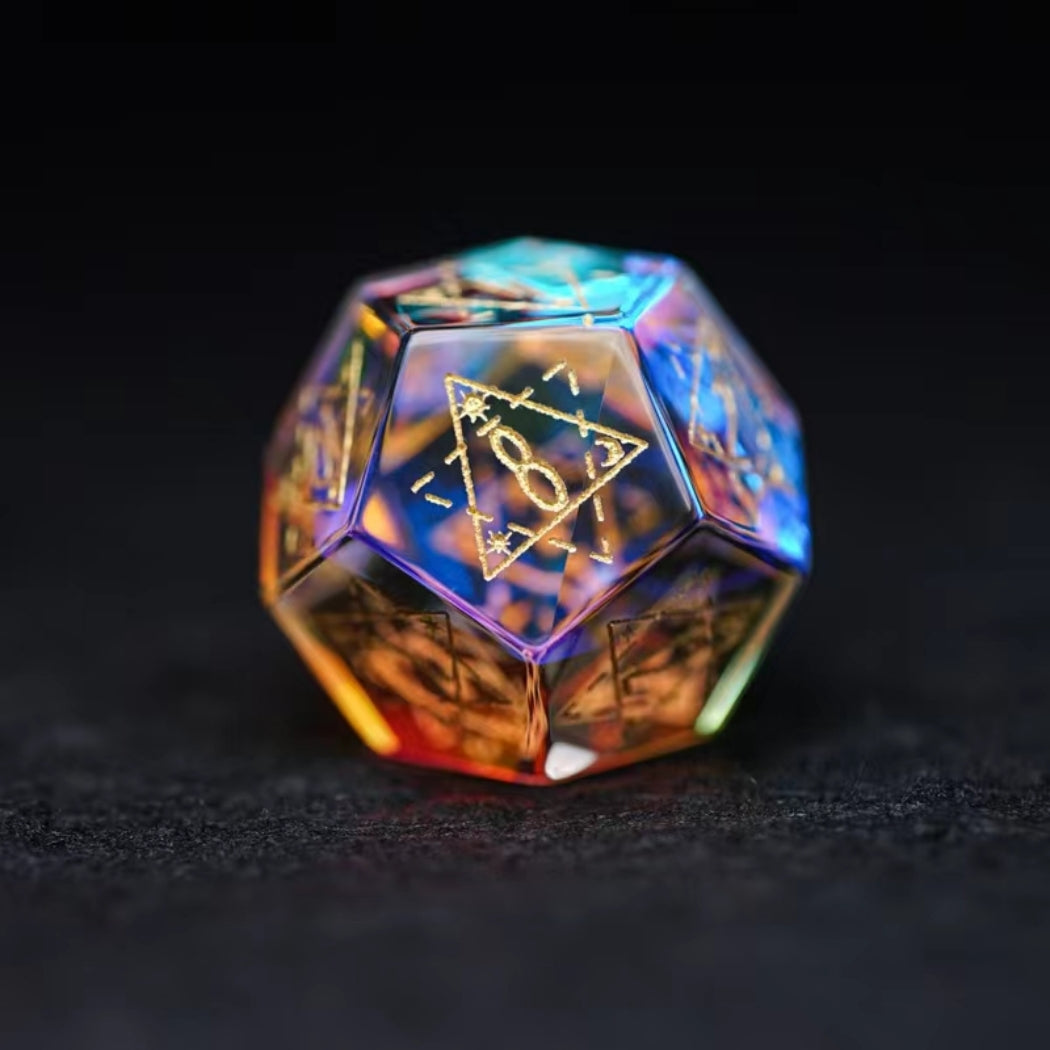 Gemstone DnD dice set, Luxury with attractive designs